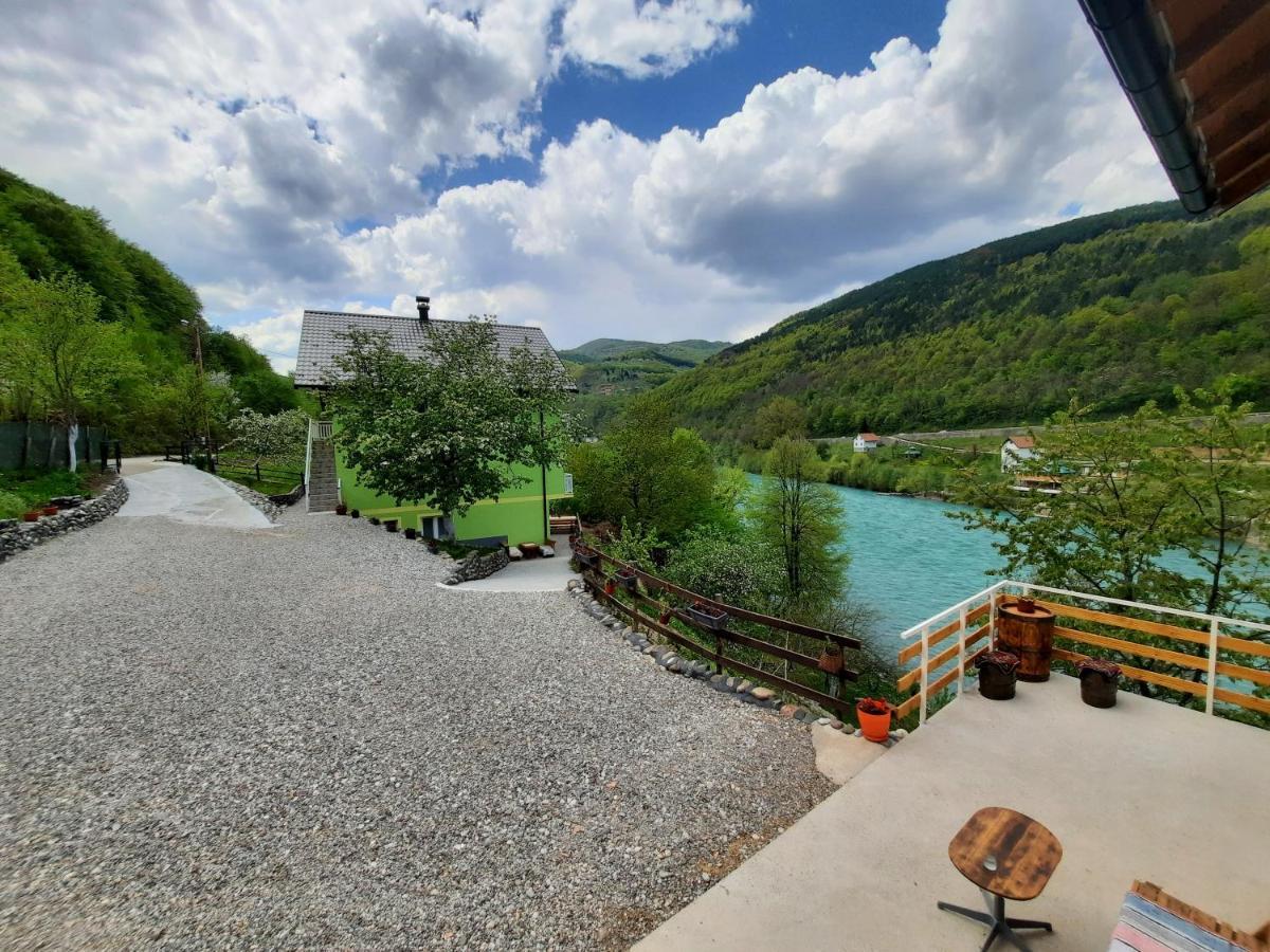 Apartmani Vila Na Drini Foca Kültér fotó