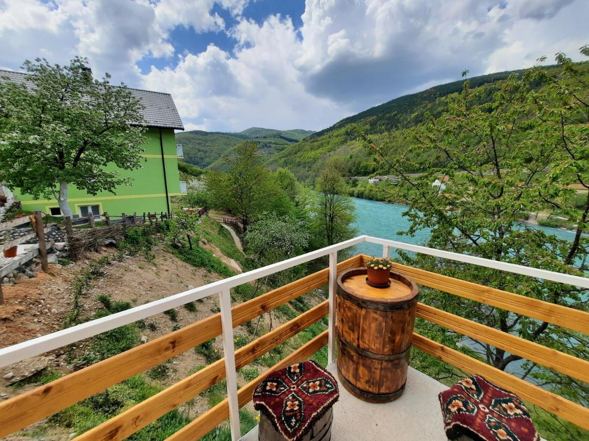 Apartmani Vila Na Drini Foca Kültér fotó