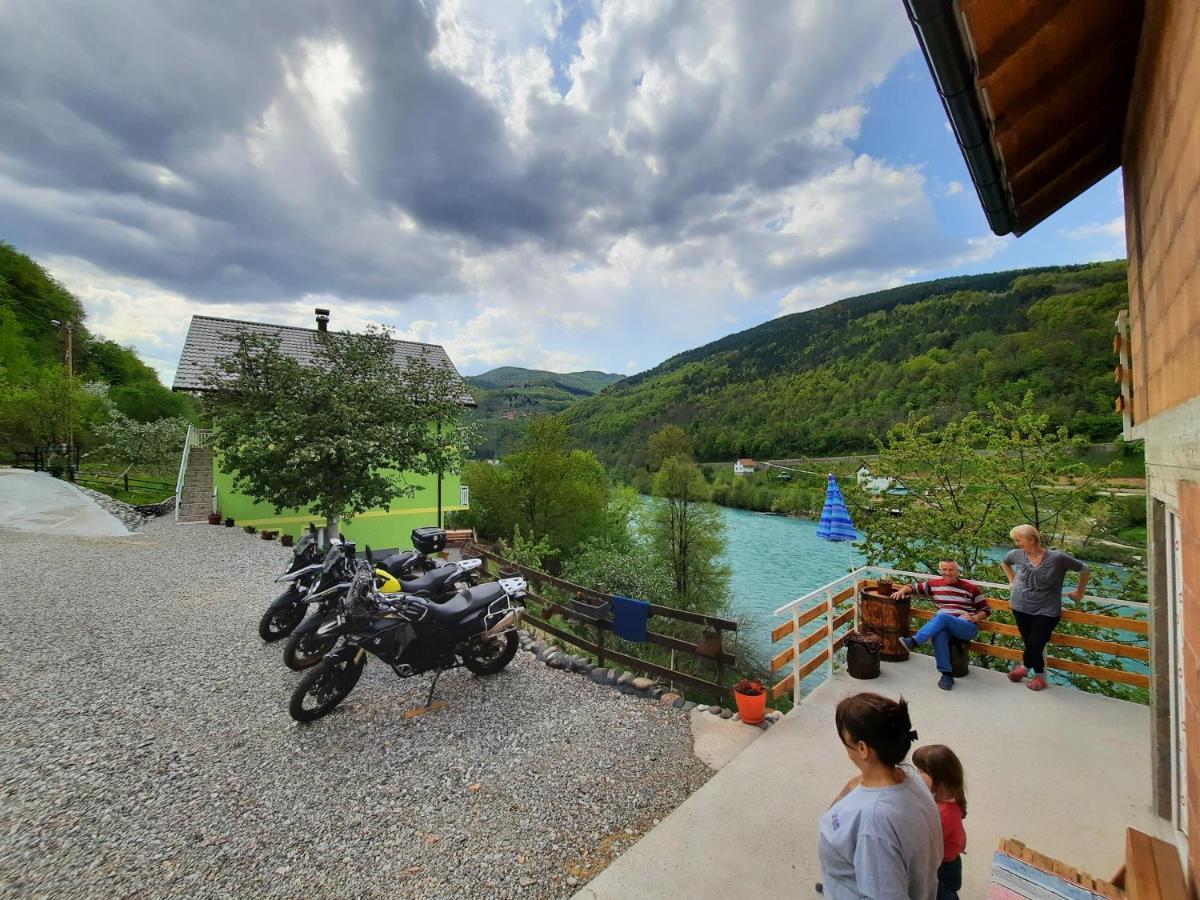 Apartmani Vila Na Drini Foca Kültér fotó
