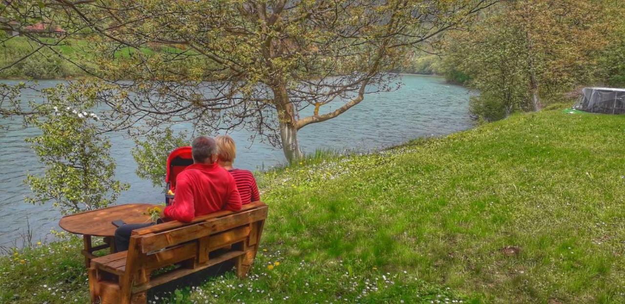 Apartmani Vila Na Drini Foca Kültér fotó